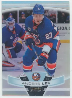 2019-20 O-PEE-CHEE PLATINUM - ANDERS LEE #44 RAINBOW