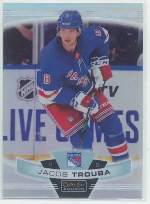 2019-20 O-PEE-CHEE PLATINUM - JACOB TROUBA #104 RAINBOW