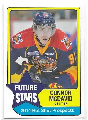 2014 Hot Shot Prospects Future Stars Connor McDavid