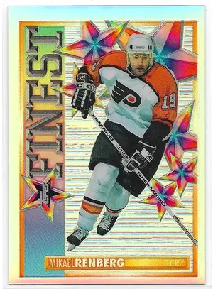 1995-96 Topps Mystery Finest Refractors #M12 Mikael Renberg