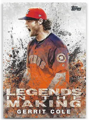 2018 Topps Update Legends in the Making #LITM-10 Gerrit Cole