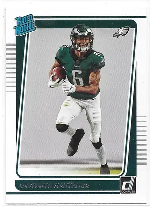 2021 Donruss #261 DeVonta Smith RC (Rated Rookie)