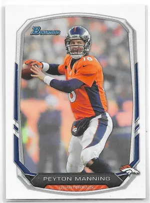2013 Bowman #100 Peyton Manning