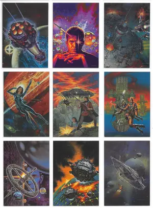 1995 FPG David Mattingly Fantasy Art Cards - Complete 90-card Set