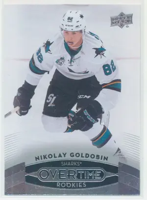 2015-16 OVERTIME - NIKOLAY GOLDOBIN #173 ROOKIES