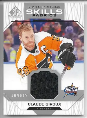 2018-19 SP Game Used All-Star Skills Fabrics #AS-CC Claude Giroux