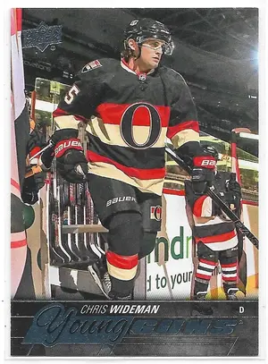 2015-16 Upper Deck #460 Chris Wideman RC (Young Guns)