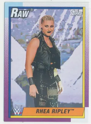 2021 Topps Heritage WWE - Rhea Ripley #34