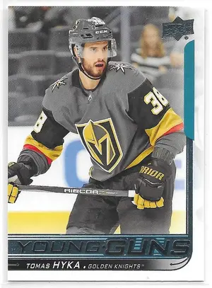 2018-19 Upper Deck #224 Tomas Hyka RC (Young Guns)