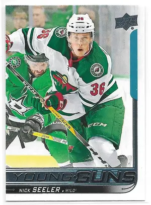 2018-19 Upper Deck #233 Nick Seeler RC (Young Guns)