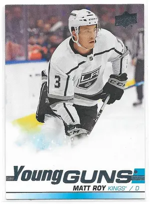 2019-20 Upper Deck #235 Matt Roy RC (Young Guns)