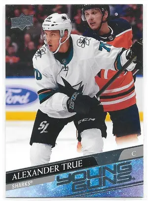 2020-21 Upper Deck #225 Alexander True RC (Young Guns)