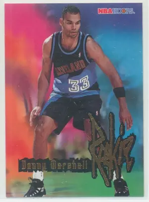 1995-96 NBA Hoops - Donny Marshall #256 Rookie