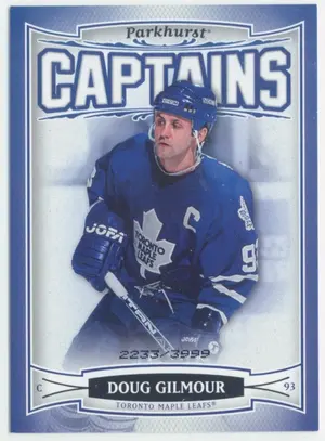2006-07 PARKHURST - DOUG GILMOUR #213 CAPTAINS 2233/3999