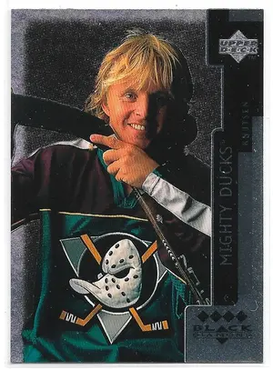 1997-98 Black Diamond Quadruple Diamond #81 Espen Knutsen RC /50