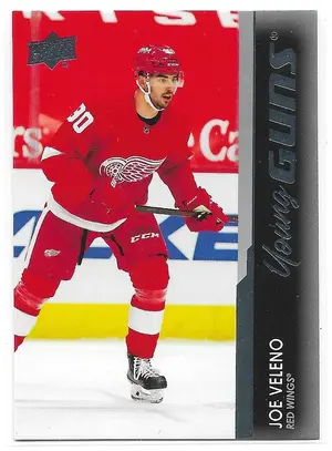 2021-22 Upper Deck #212 Joe Veleno RC (Young Guns)