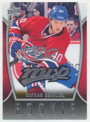 2013-14 UPPER DECK - NATHAN BEAULIEU #65 MVP