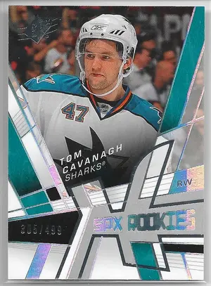2008-09 SPx #119 Tom Cavanagh RC (305/499)