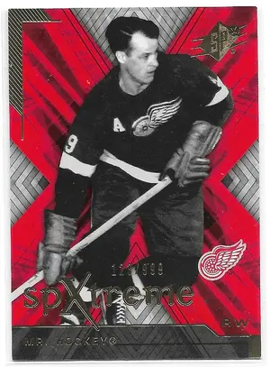 2007-08 SPx SPXtreme #X5 Mr. Hockey Gordie Howe (123/999)