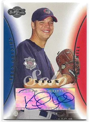 2006 Topps Co-Signers Solo Sigs #SS-RHI Rich Hill