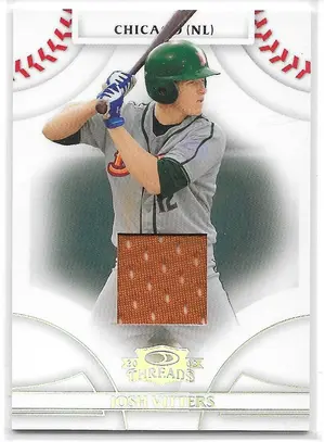 2008 Donruss Threads Jerseys #95 Josh Vitters (208/500)