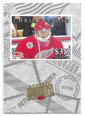 1997-98 Donruss Priority Stamps #NNO Chris Osgood