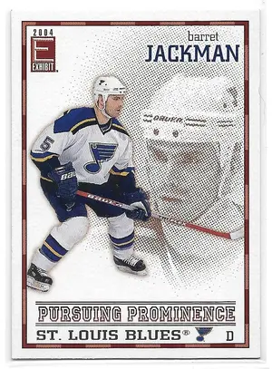 2003-04 Exhibit Pursuing Prominence #11 Barret Jackman
