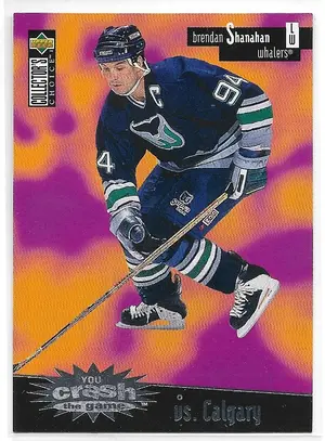 1996-97 Collector's Choice You Crash The Game #C14 Brendan Shanahan (vs. Calgary)