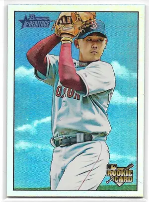2007 Bowman Heritage Rainbow Foil #250 Daisuke Matsuzaka (No Signature)