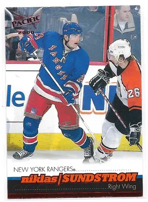 1999-00 Pacific Red #282 Niklas Sundstrom