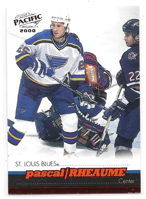 1999-00 Pacific Red #363 Pascal Rheaume
