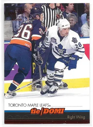 1999-00 Pacific Red #405 Tie Domi