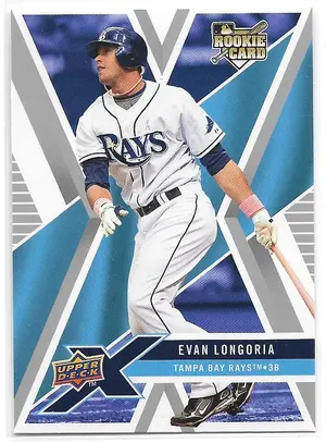 2008 UD X #94 Evan Longoria RC