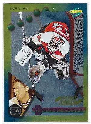 1994-95 Score Gold Line #105 Dominic Roussel