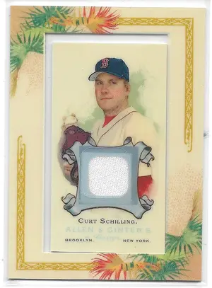 2006 Allen & Ginter Relics #AGR-CS Curt Schilling