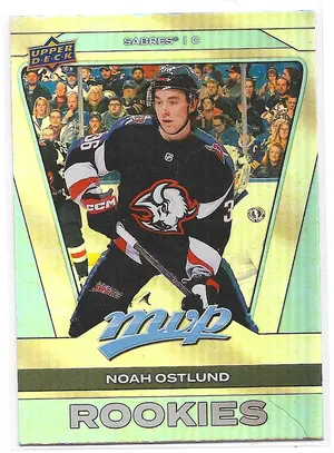 2025-26 MVP Silver Collection CDD Exclusive #254 Noah Ostlund RC