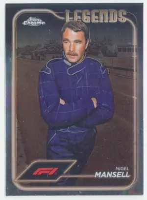 2024 Topps Chrome Formula 1 - Nigel Mansell #199 F1 Legends