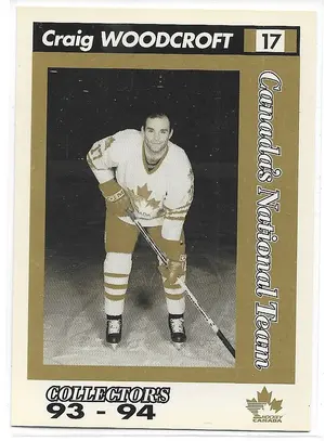 1993-94 Alberta Lotteries Team Canada #NNO Craig Woodcroft