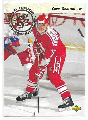 1992-93 Upper Deck #590 Chris Gratton RC