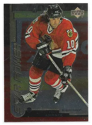 1999-00 UD Gold Reserve #168 Tony Amonte (Star Power)