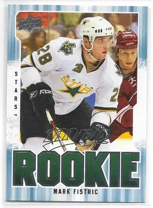 2008-09 MVP #321 Mark Fistric RC