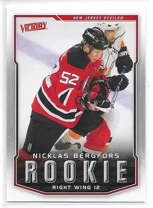 2007-08 Victory #332 Nicklas Bergfors RC