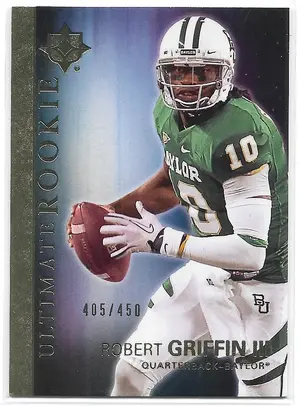 2012 Ultimate Collection #52 Robert Griffin III (405/450)