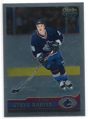 1999-00 OPC Chrome #290 Steve Kariya RC