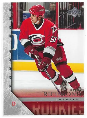 2005-06 Upper Deck #475 Danny Richmond RC (Young Guns)