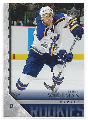 2005-06 Upper Deck #484 Dennis Wideman RC (Young Guns)