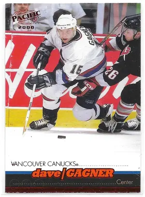 1999-00 Pacific Red #422 Dave Gagner
