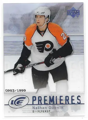 2007-08 Ice #111 Nathan Guenin RC (0983/1999)