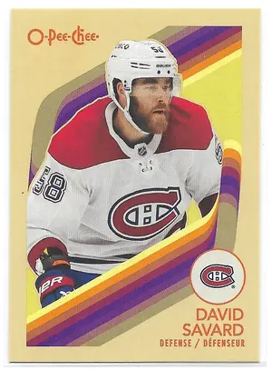 2023-24 O-Pee-Chee Retro #333 David Savard