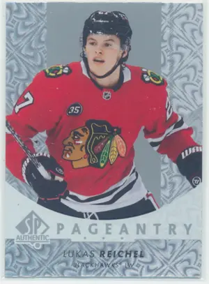 2022-23 SP AUTHENTIC - LUKAS REICHEL #P-73 PAGEANTRY